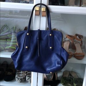 CLOSET CLEAN OUT - ANNABEL INGALL NAVY BLUE BAG